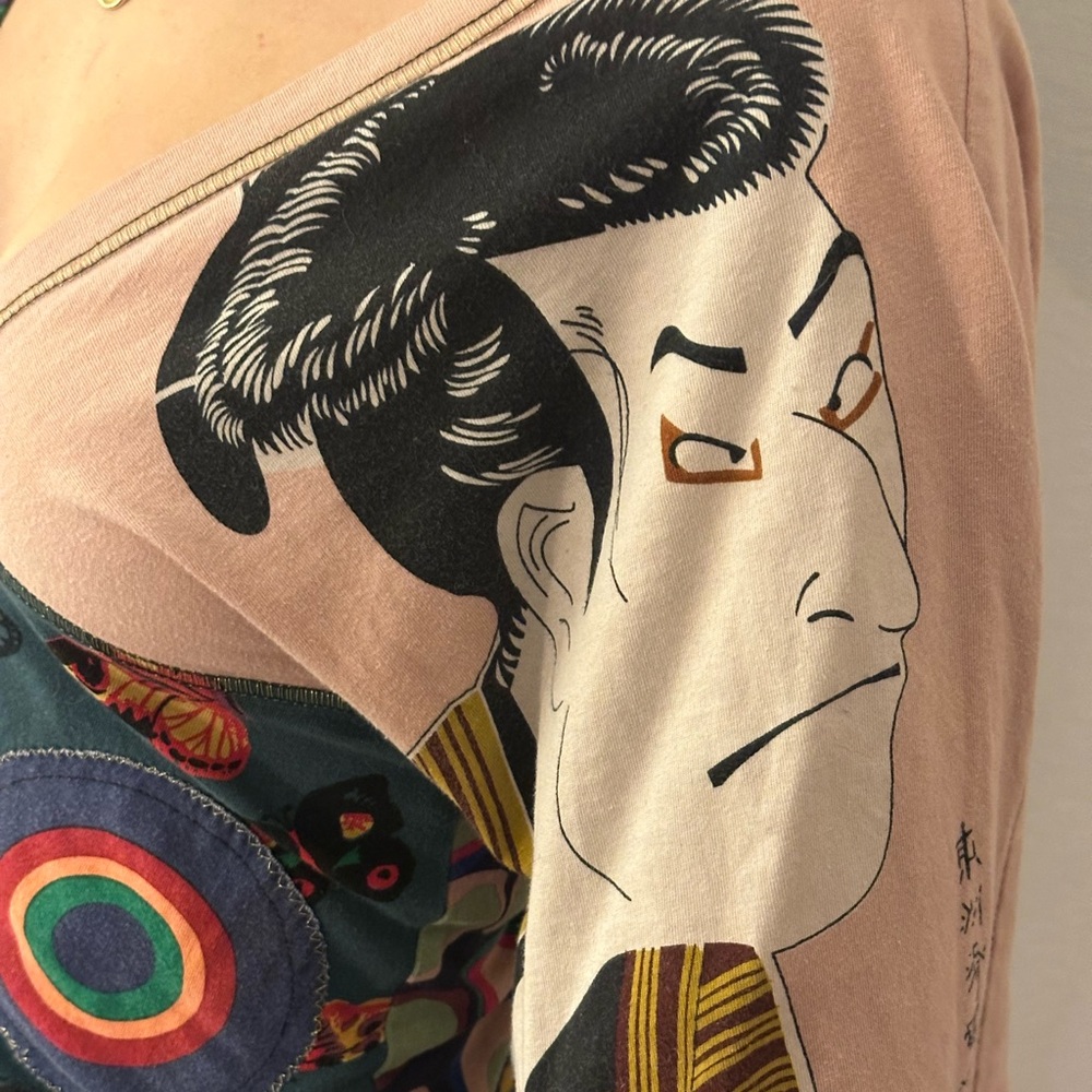 Desigual Japanese Butterly Top - Picture 5 of 5